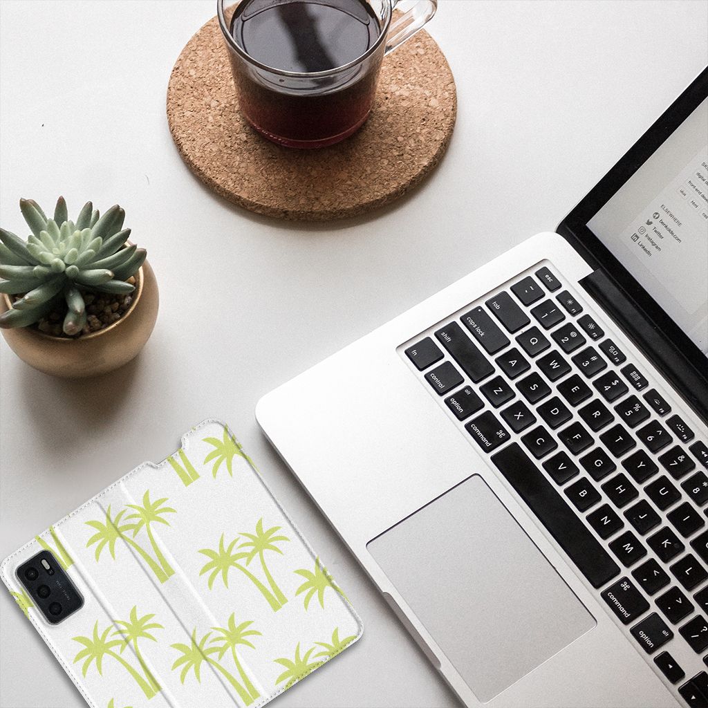 OPPO A54s | A16 | A16s Smart Cover Palmtrees - B2C Telecom