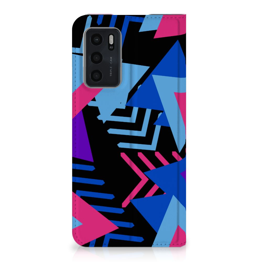 OPPO A54s | A16 | A16s Stand Case Funky Triangle - B2C Telecom