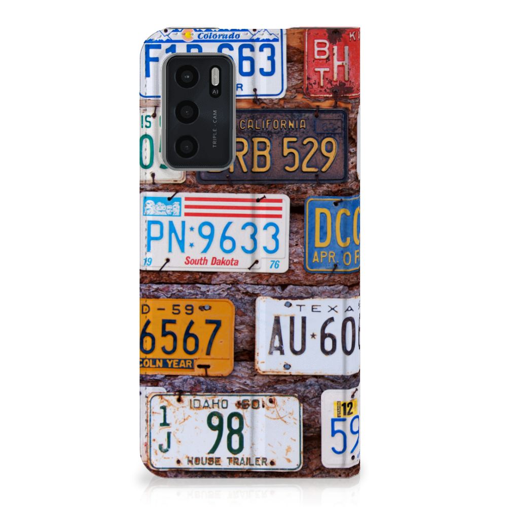 OPPO A54s | A16 | A16s Stand Case Kentekenplaten - B2C Telecom