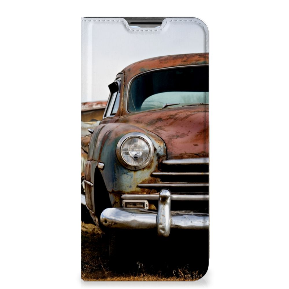 OPPO A54s | A16 | A16s Stand Case Vintage Auto - B2C Telecom