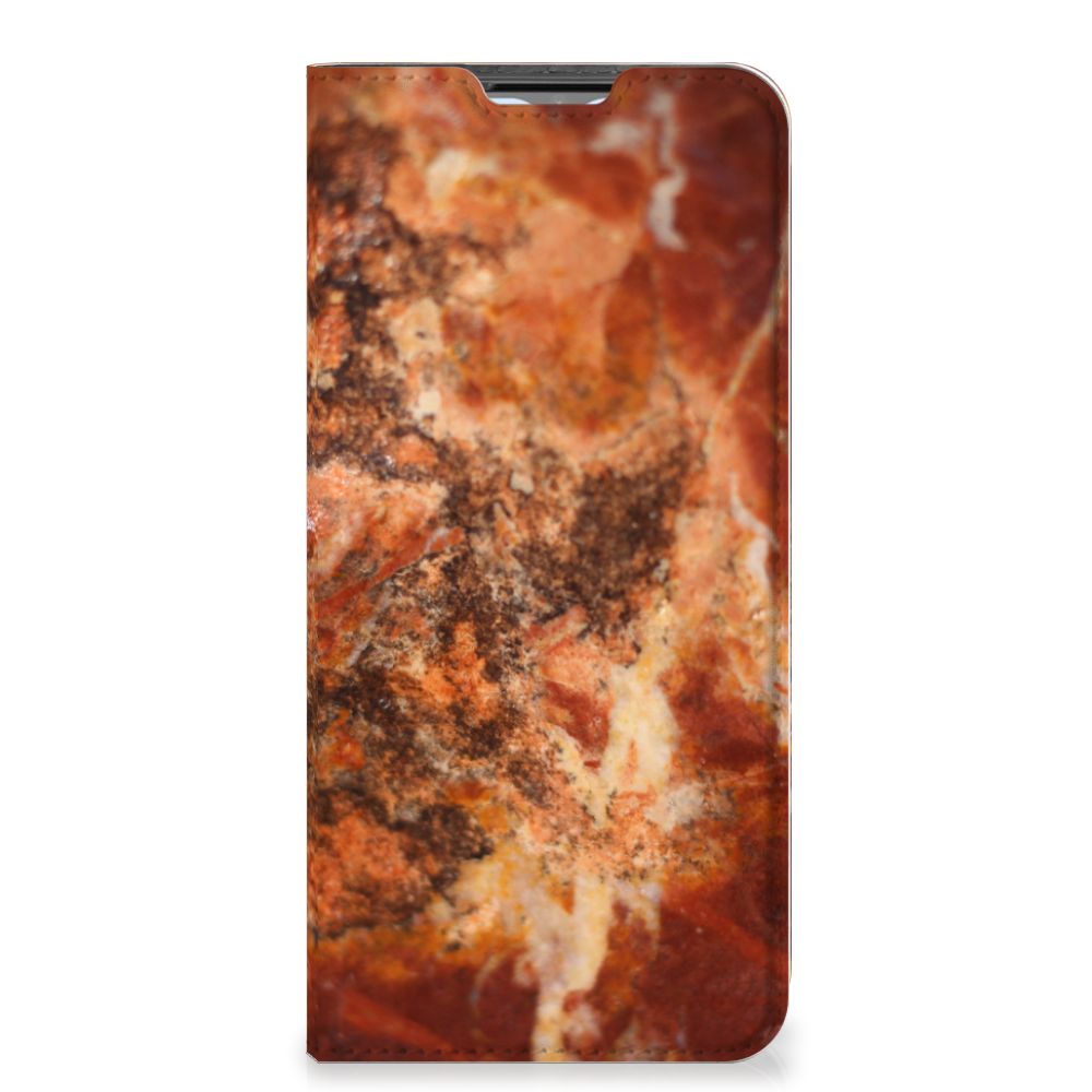 OPPO A54s | A16 | A16s Standcase Marmer Bruin - B2C Telecom