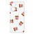 OPPO A58 4G Siliconen Case Nut Jar design nut jar aanzicht