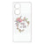 OPPO A58 4G Telefoonhoesje met Naam Boho Text telefoonhoesje design Peace and Love voorzijde