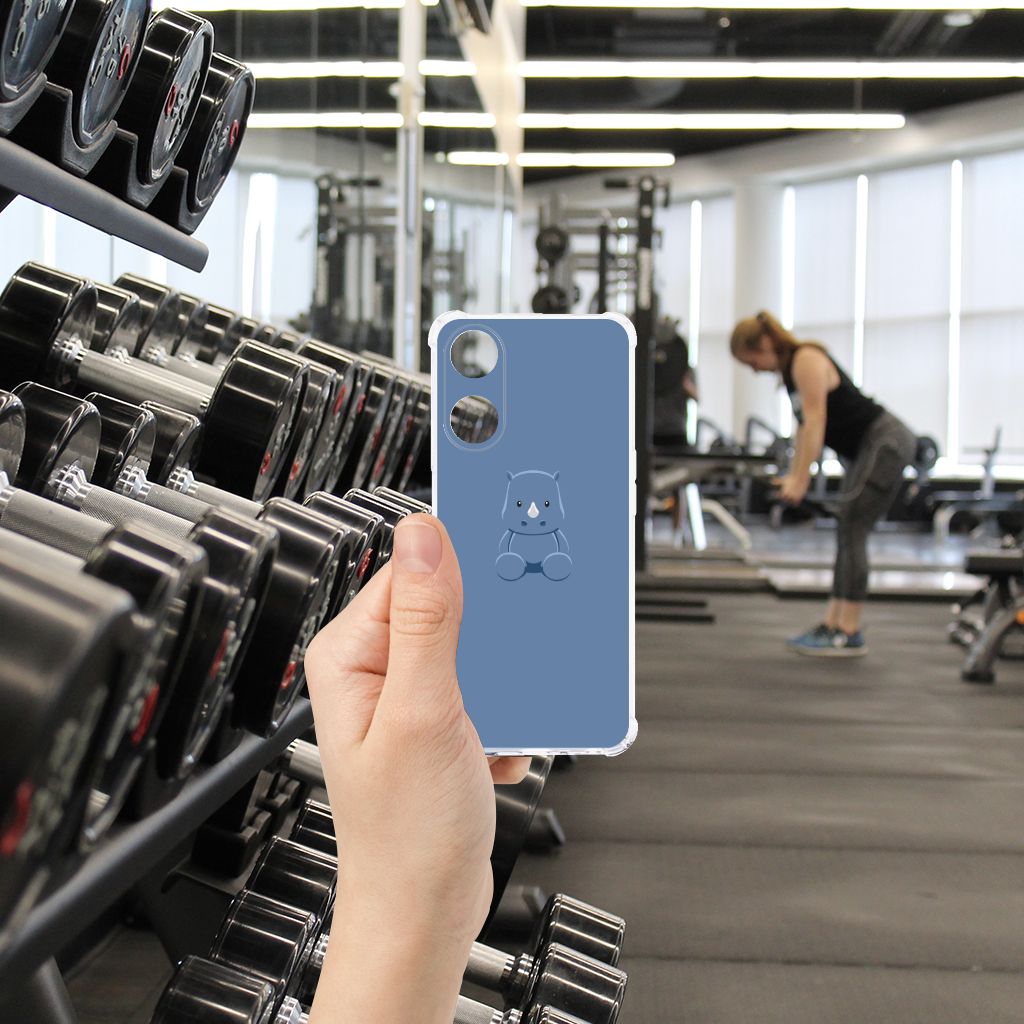 OPPO A58 | A78 5G Stevig Bumper Hoesje Baby Rhino B2C Telecom