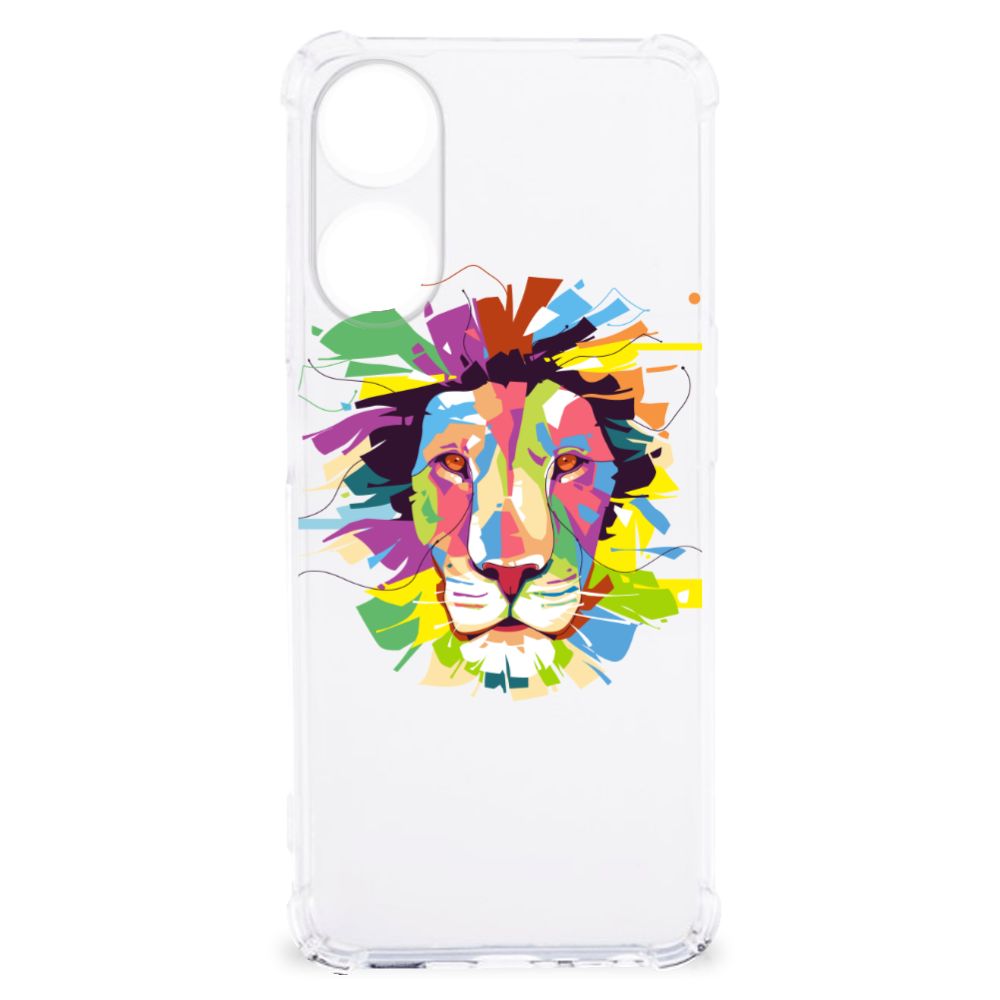 OPPO A58 | A78 5G Stevig Bumper Hoesje Lion Color B2C Telecom