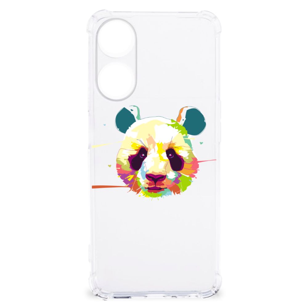 OPPO A58 | A78 5G Stevig Bumper Hoesje Panda Color B2C Telecom