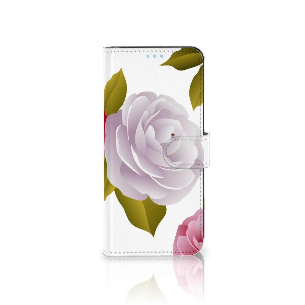 OPPO A74 4G Hoesje Roses telefoonhoesje rozen design voorkant