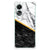 OPPO A78 4G Anti-Shock Hoesje Marmer Wit Zwart - Origineel Cadeau Man B2C Telecom
