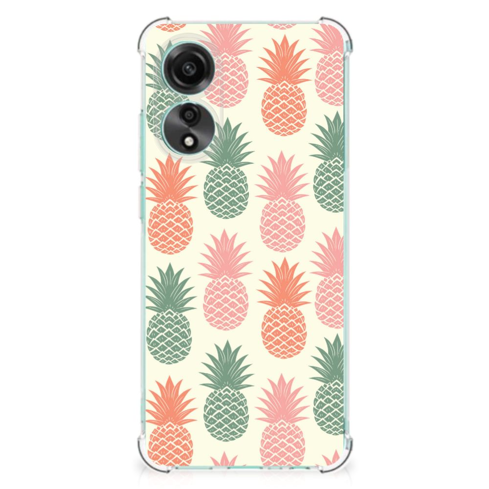 OPPO A78 4G Beschermhoes Ananas B2C Telecom