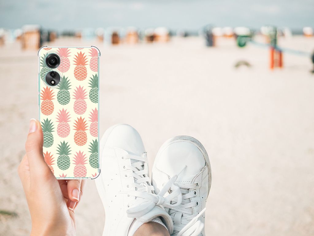 OPPO A78 4G Beschermhoes Ananas B2C Telecom