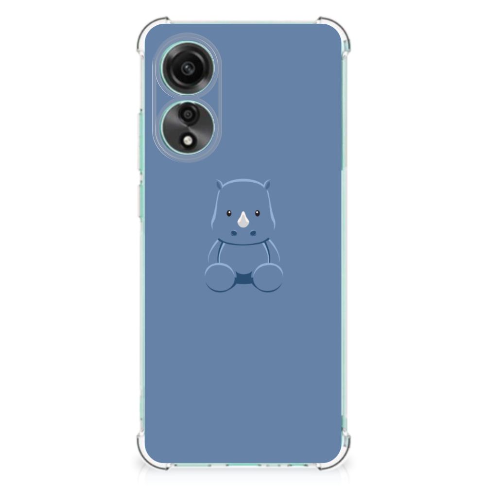 OPPO A78 4G Stevig Bumper Hoesje Baby Rhino B2C Telecom