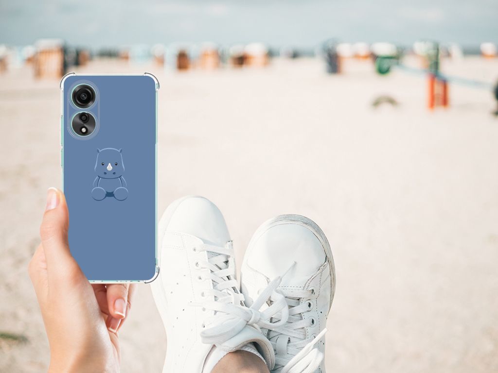 OPPO A78 4G Stevig Bumper Hoesje Baby Rhino B2C Telecom