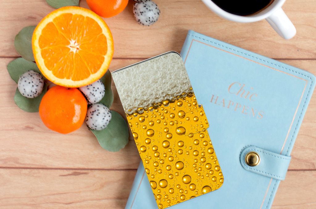 OPPO A78 5G | A58 5G Book Cover Bier biertje design aanzicht