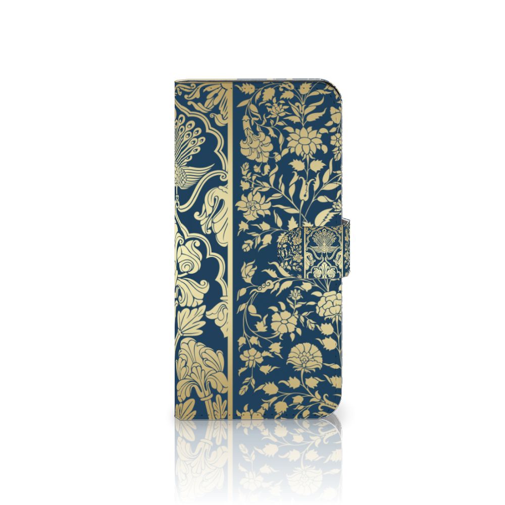 OPPO A78 5G | A58 5G Hoesje Beige Flowers design beige bloemen aanzicht