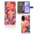 OPPO A78 5G | A58 5G Hoesje Bosje Bloemen vooraanzicht binnenaanzicht