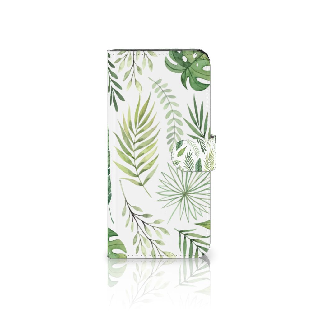 OPPO A78 5G | A58 5G Hoesje Leaves design bladeren aanzicht