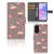 OPPO A78 5G | A58 5G Telefoonhoesje met Pasjes Flamingo hoesje flamingo design voorkant