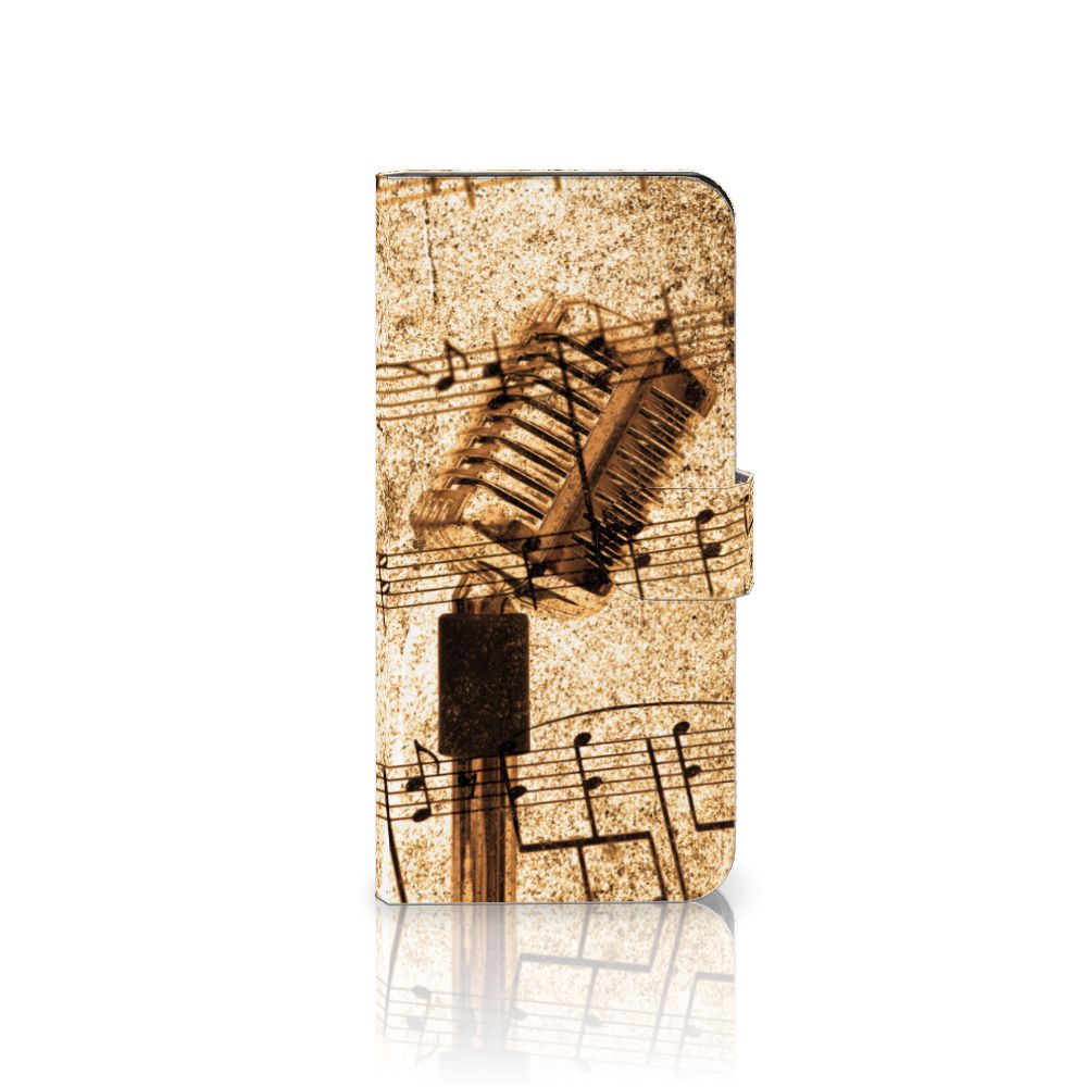 OPPO A78 5G A58 5G Telefoonhoesje met foto Bladmuziek design bladmuziek aanzicht