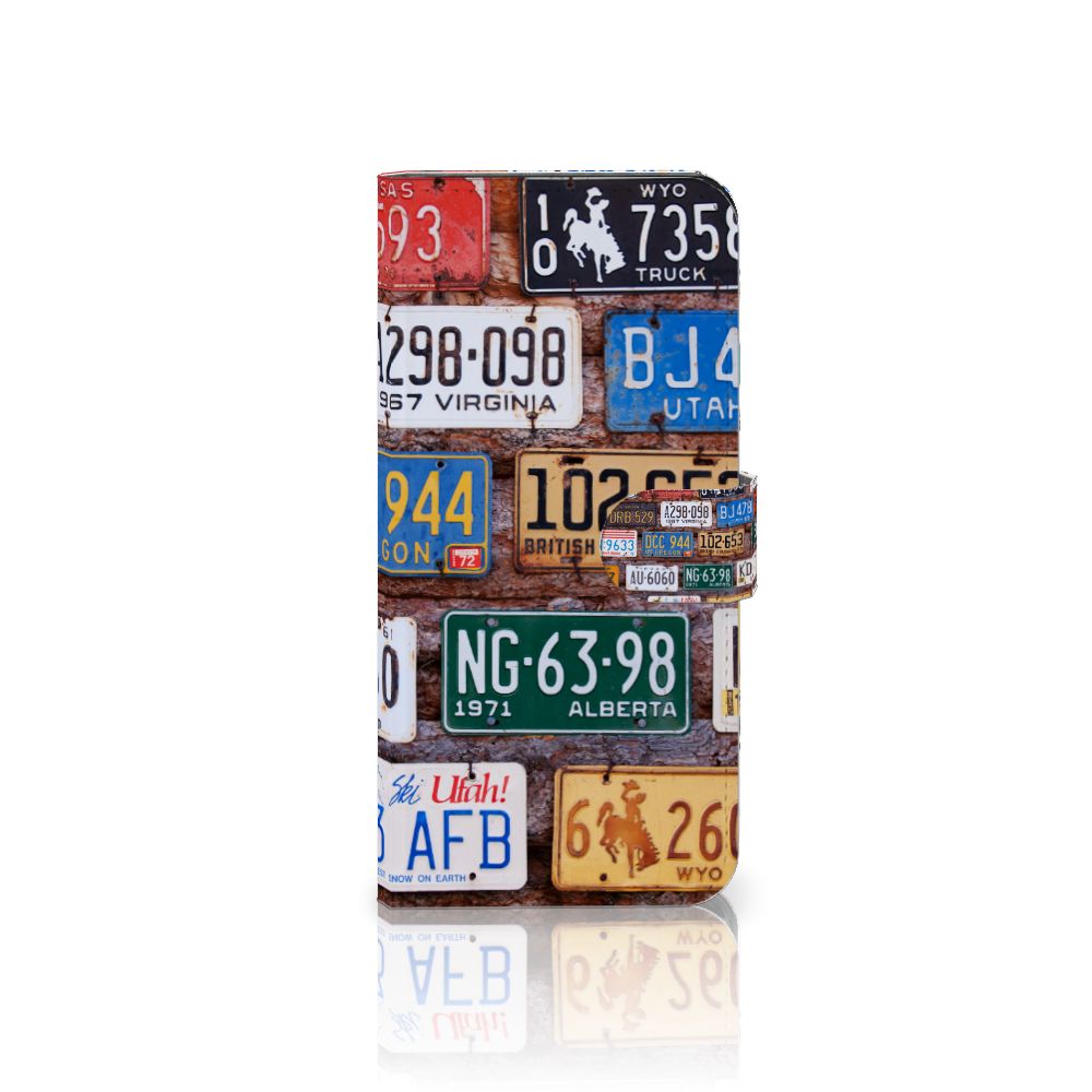 OPPO A78 5G A58 5G Telefoonhoesje Kentekenplaten collage voorkant