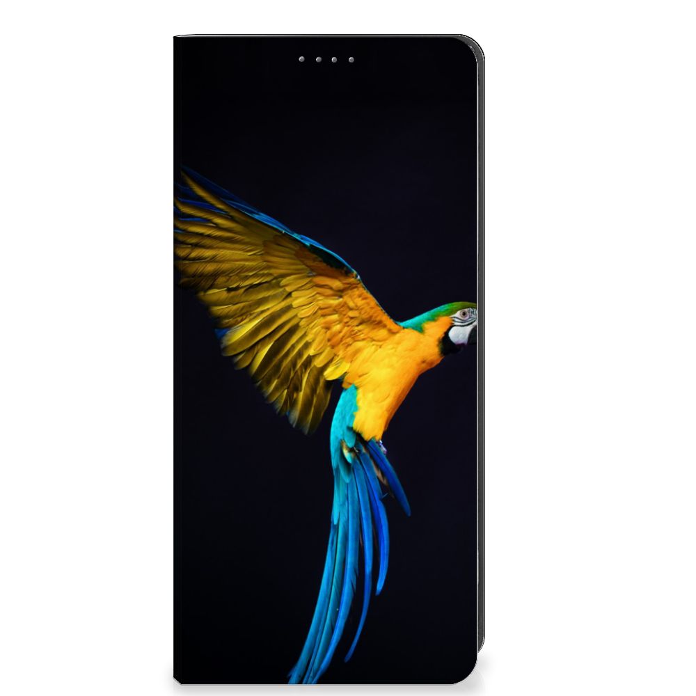 OPPO A78 | A58 5G Hoesje maken Papegaai design papegaai zijaanzicht