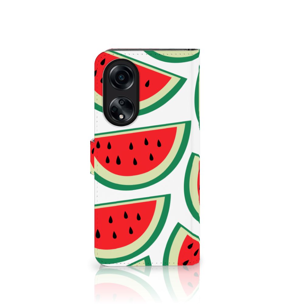 OPPO A98 5G Book Cover Watermelons watermeloen design voorkant