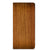 OPPO A98 5G Book Wallet Case Donker Hout hoesje donker hout aanzicht