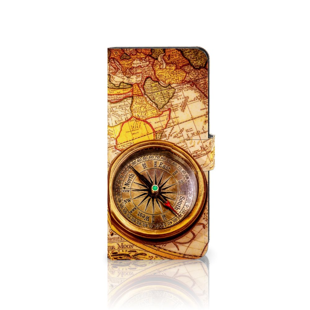 OPPO A98 5G Flip Cover Kompas design kompas aanzicht