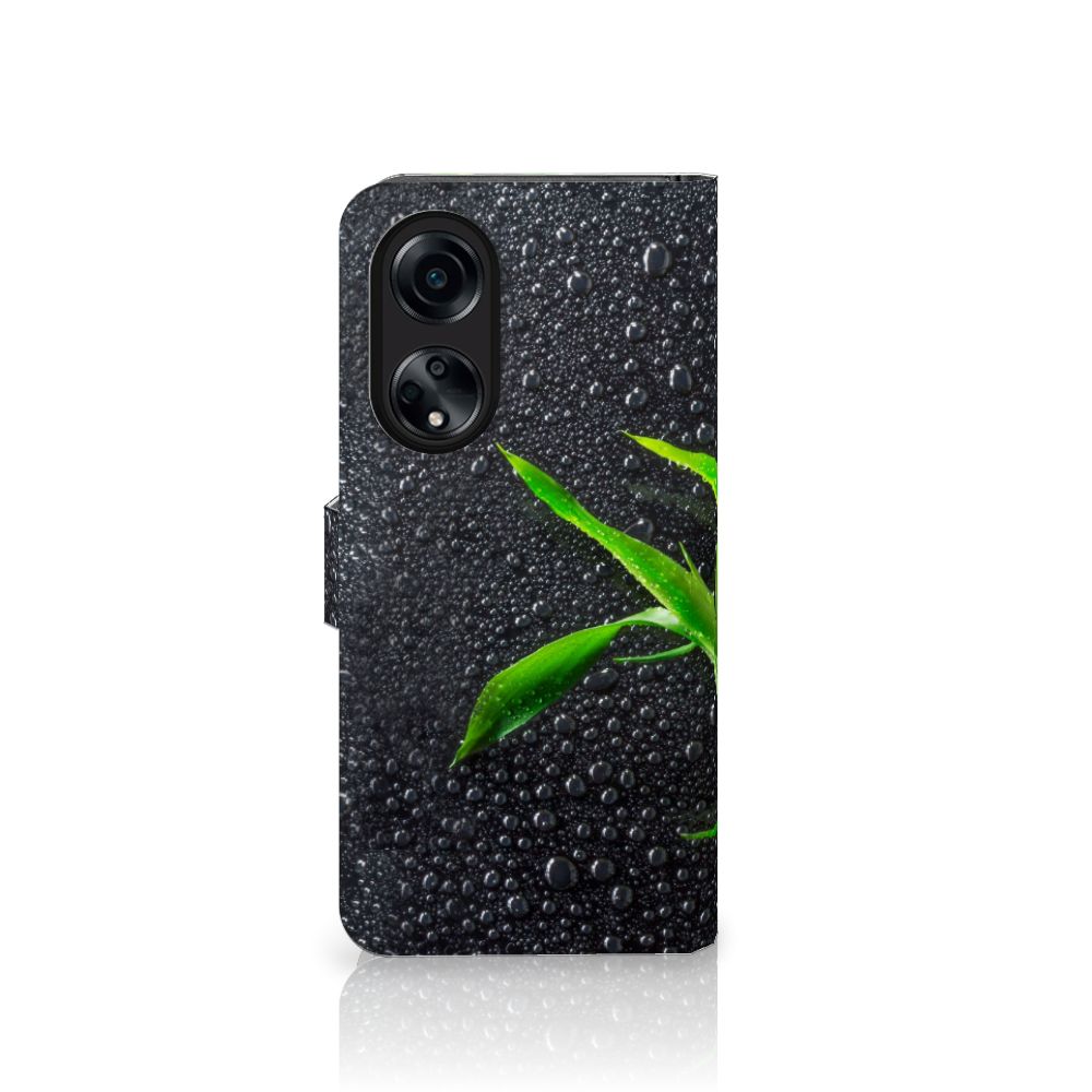 OPPO A98 5G Hoesje Orchidee design hoesje voorkant
