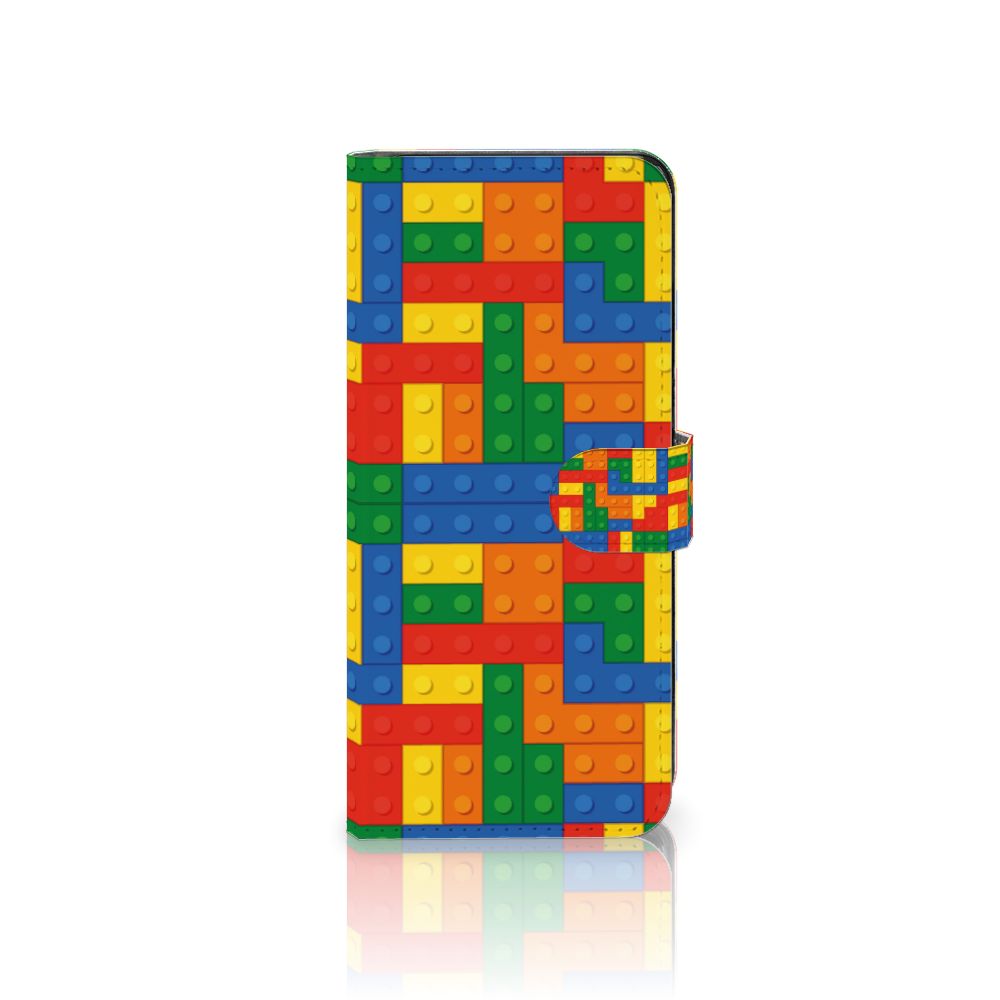 OPPO A98 5G Telefoon Hoesje Blokken telefoonhoesje blokken design aanzicht