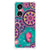 OPPO A98 Back Cover Cirkels en Vlinders achterzijde