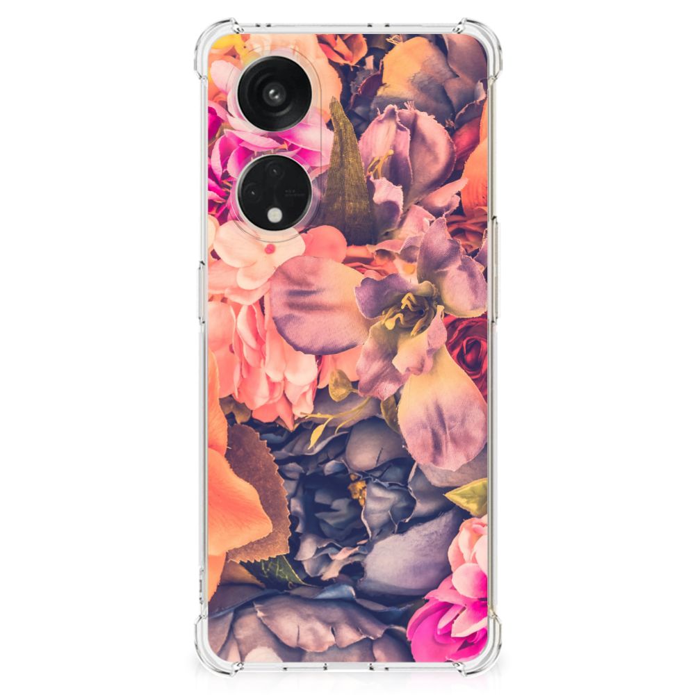 OPPO A98 Case Bosje Bloemen telefoonhoesje bloemen design voorkant