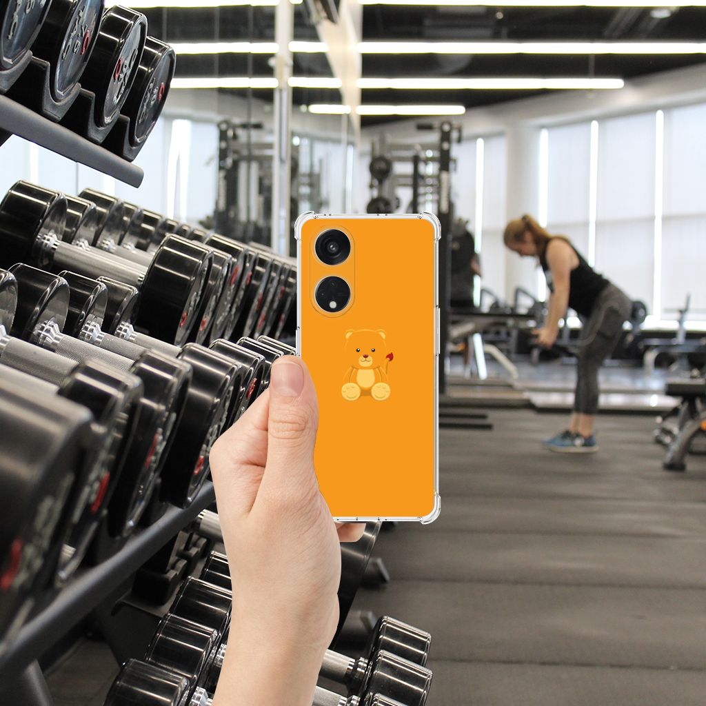 OPPO A98 Stevig Bumper Hoesje Baby Beer B2C Telecom