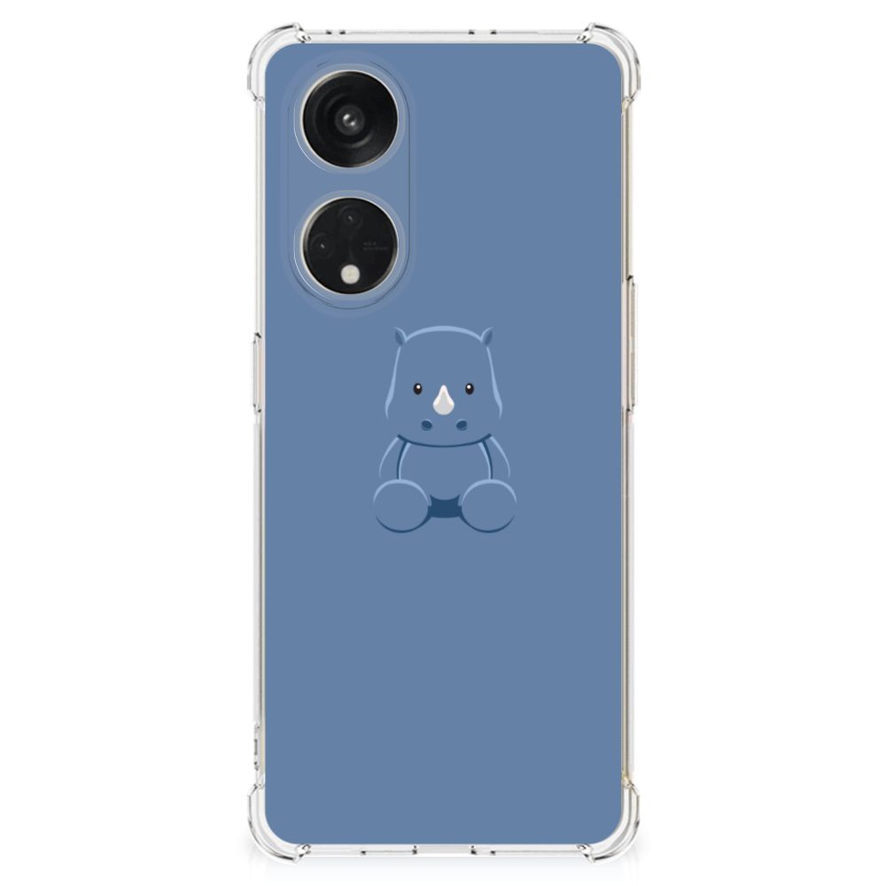 OPPO A98 Stevig Bumper Hoesje Baby Rhino B2C Telecom