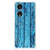 OPPO A98 Stevig Telefoonhoesje Wood Blue telefoonhoesje hout blauw