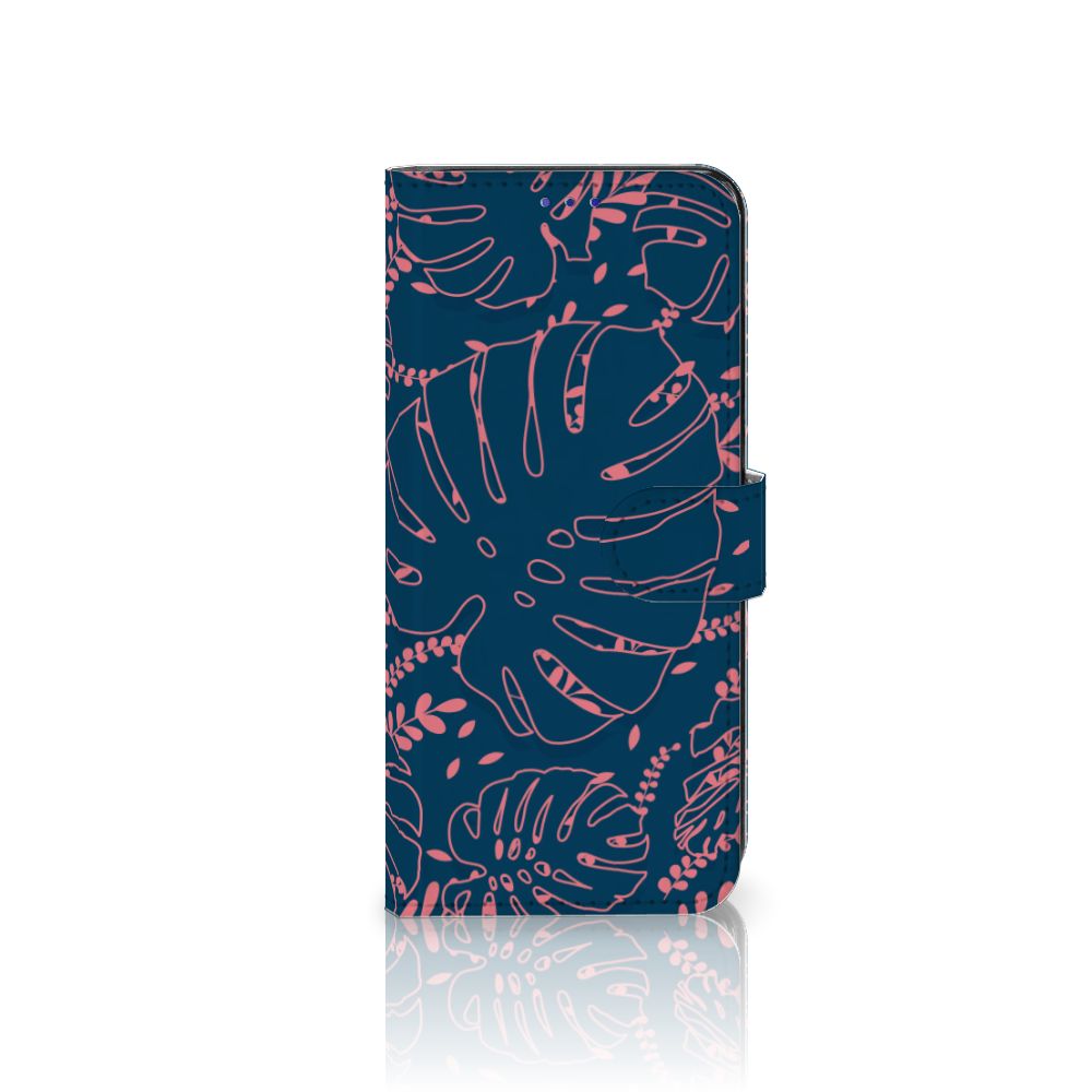 OPPO Find X5 Hoesje Palm Leaves hoesje palm bladeren zijaanzicht