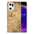 OPPO Find X5 Pro TPU Siliconen Hoesje Marmer Creme marmer lichtbruin design achterkant