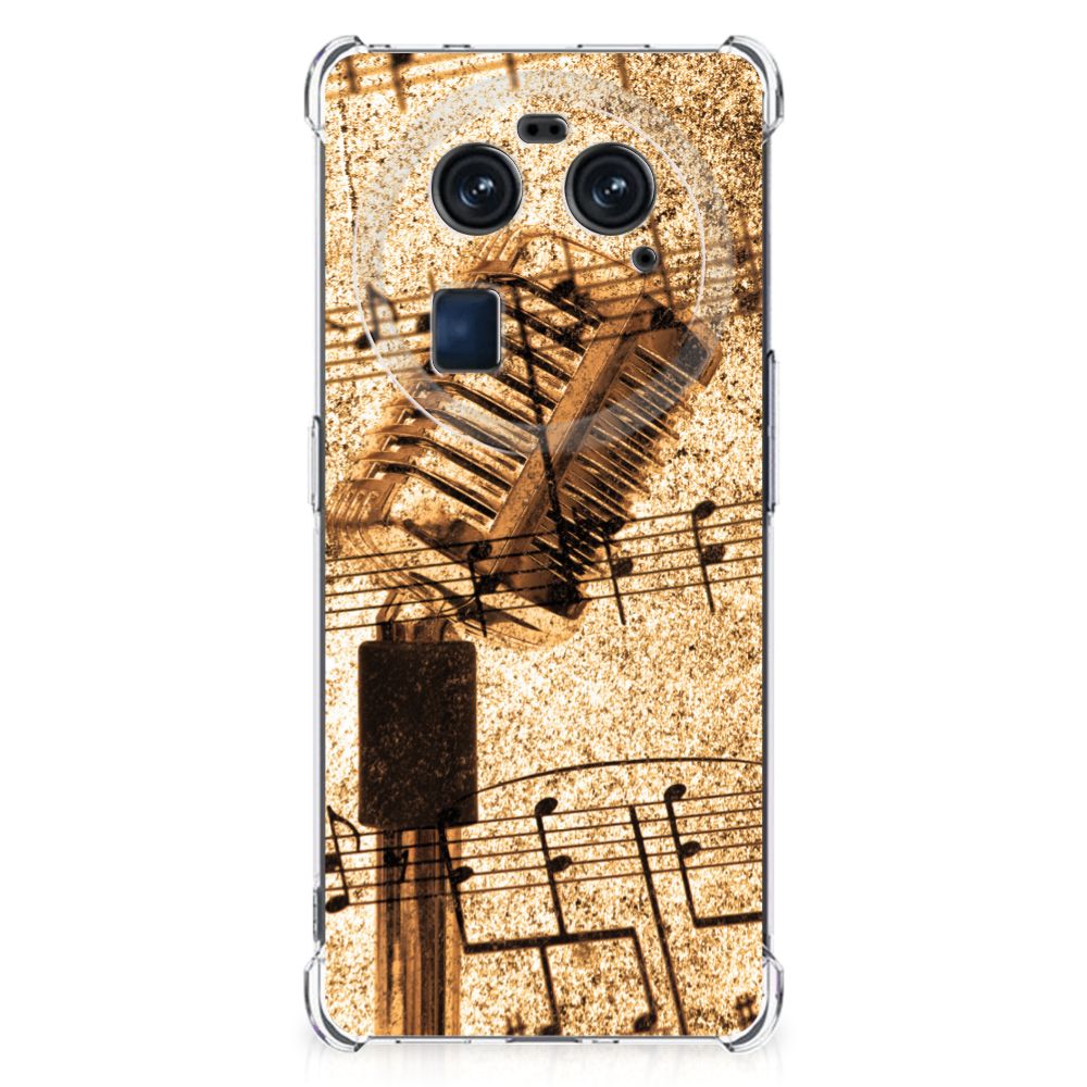 OPPO Find X6 Anti-shock Hoesje met foto Bladmuziek B2C Telecom