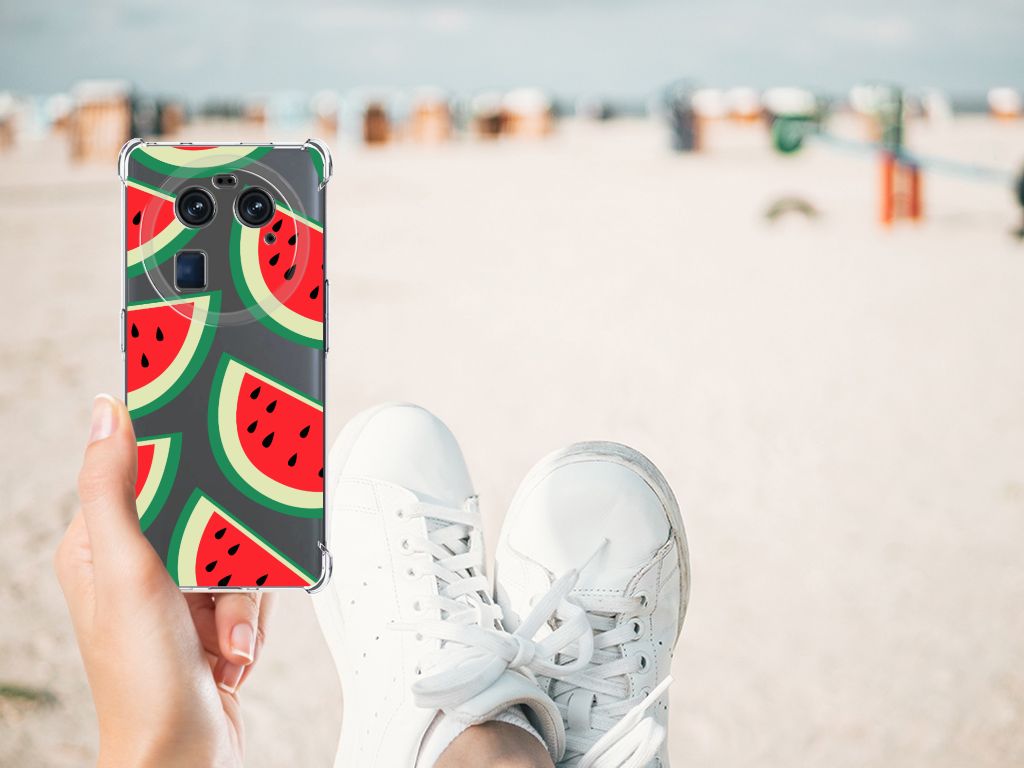 OPPO Find X6 Beschermhoes Watermelons design hand strand