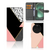 OPPO Find X6 Book Case Zwart Roze Vormen Bookcase geometrisch design voorzijde achterzijde