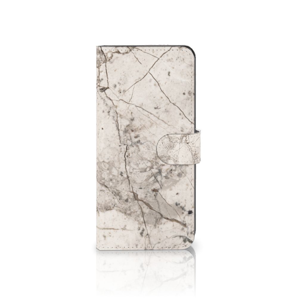 OPPO Find X6 Bookcase Marmer Beige met unieke marmerprint voor perfect cadeau 🎁 en optimale bescherming.