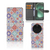 OPPO Find X6 Bookcase Tiles Color boekcase tegels design voorzijde binnenzijde