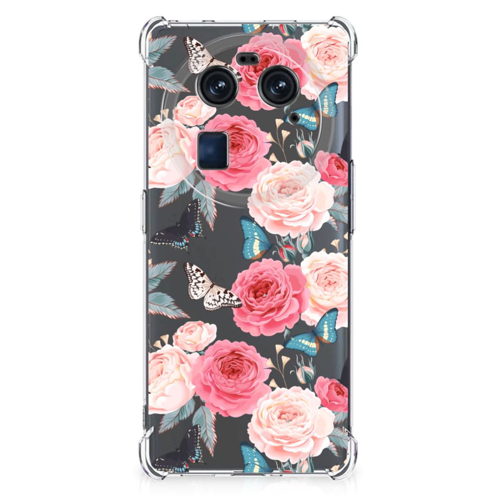 OPPO Find X6 Case Butterfly Roses B2C Telecom