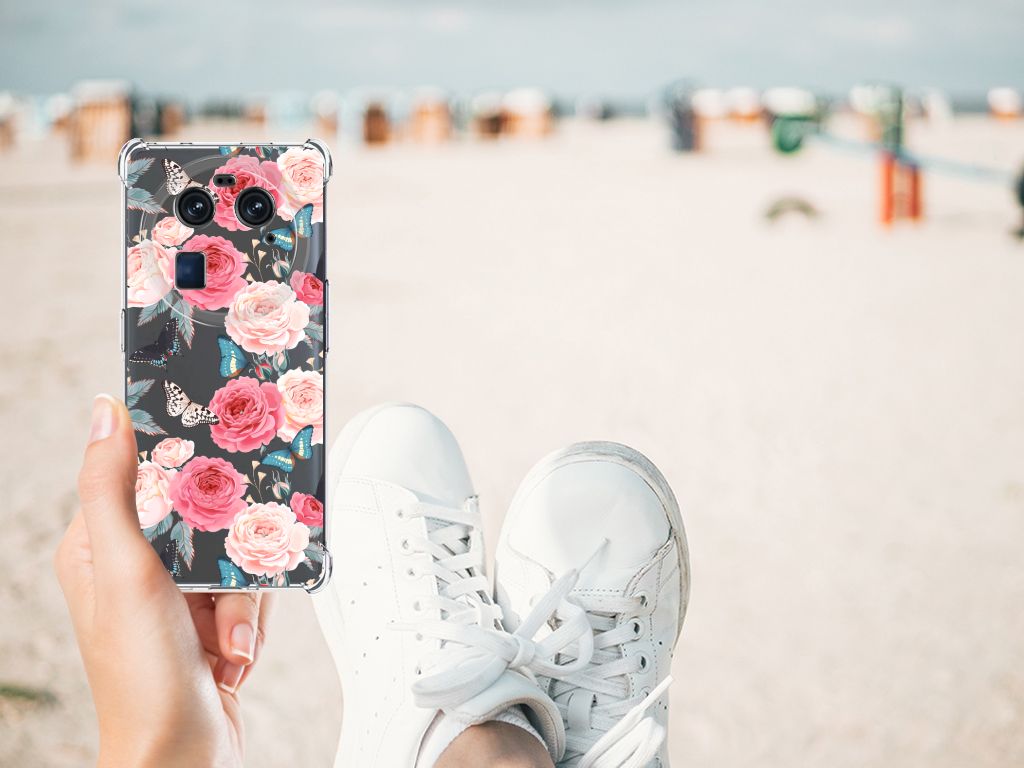 OPPO Find X6 Case Butterfly Roses B2C Telecom