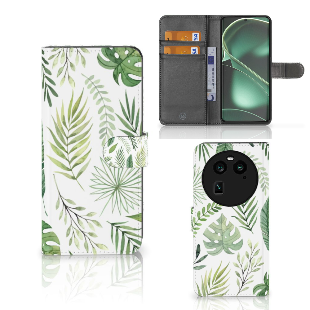 OPPO Find X6 Hoesje Leaves