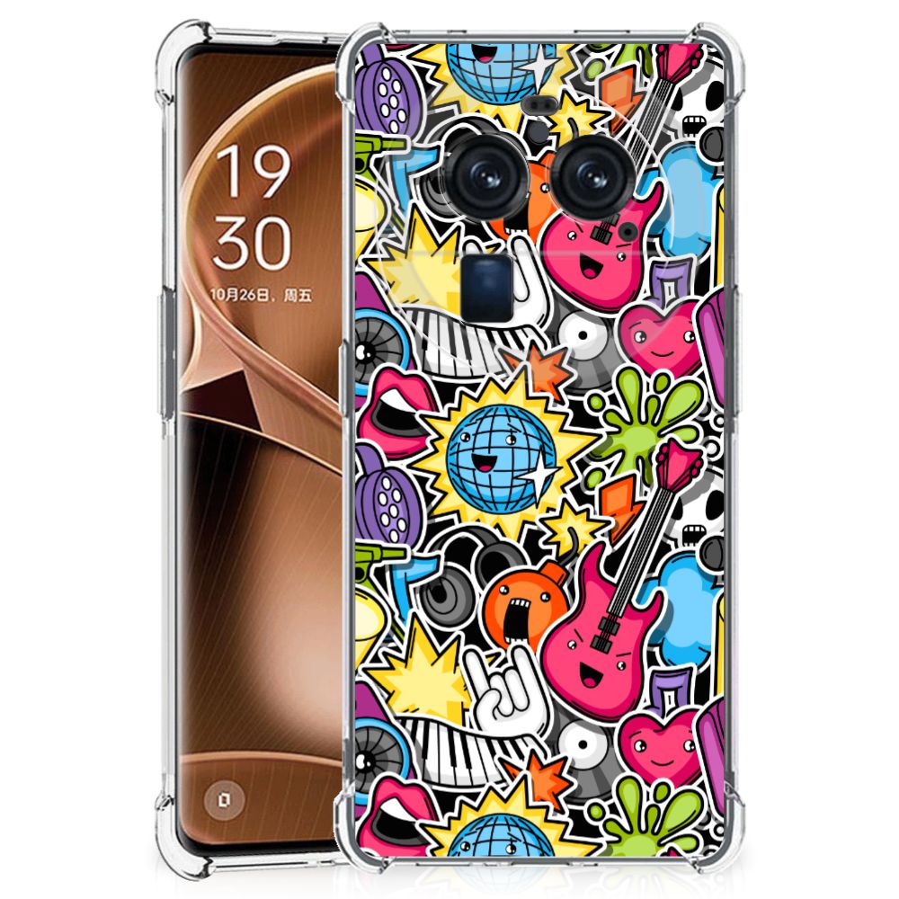 OPPO Find X6 Pro Anti Shock Bumper Case Punk Rock B2C Telecom