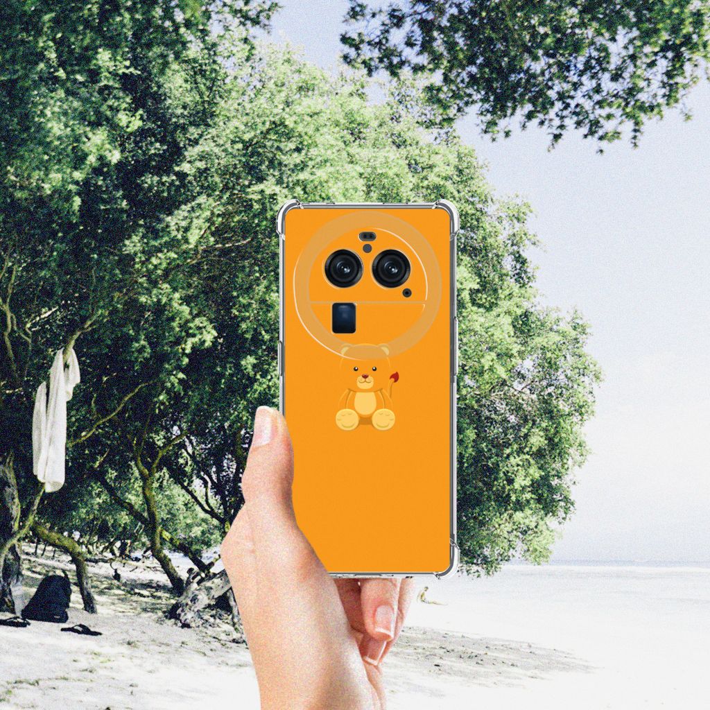 OPPO Find X6 Pro Stevig Bumper Hoesje Baby Beer B2C Telecom
