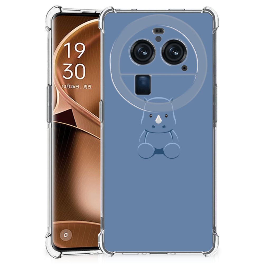 OPPO Find X6 Pro Stevig Bumper Hoesje Baby Rhino B2C Telecom