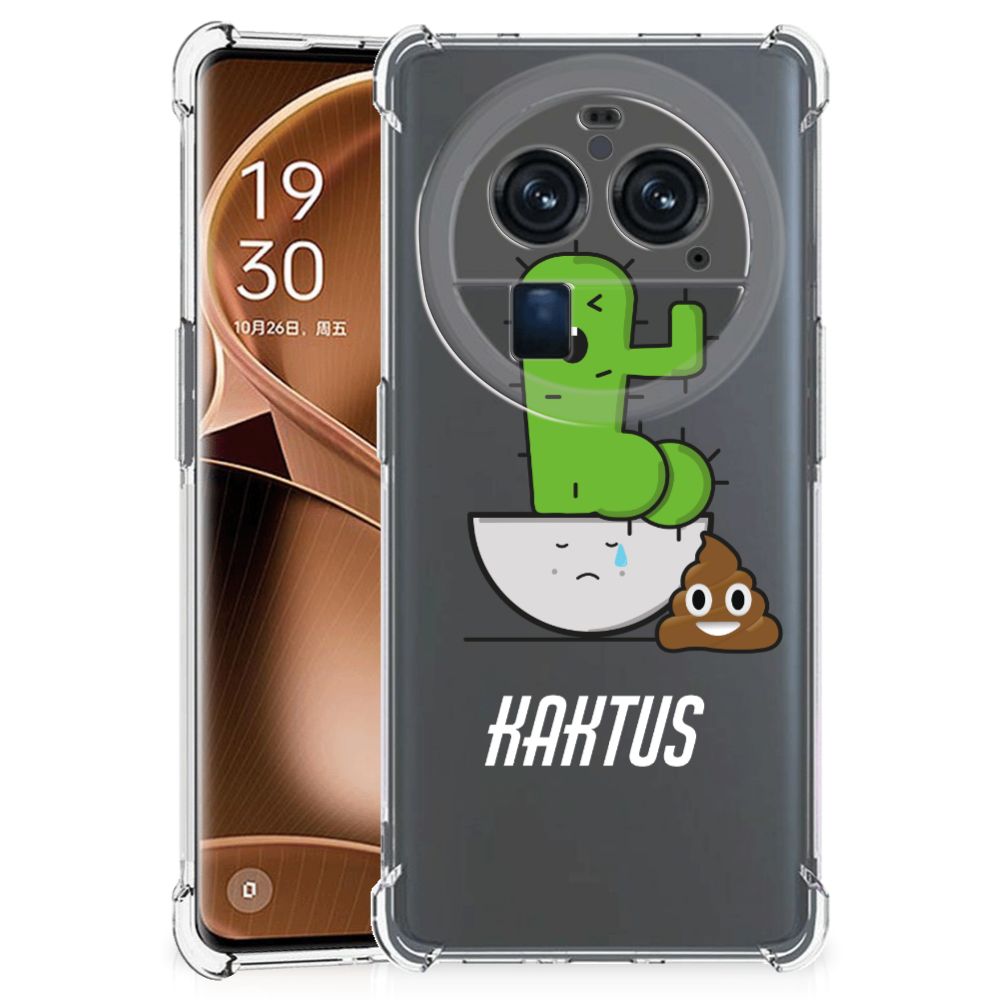 OPPO Find X6 Pro Stevig Bumper Hoesje Cactus Poo B2C Telecom