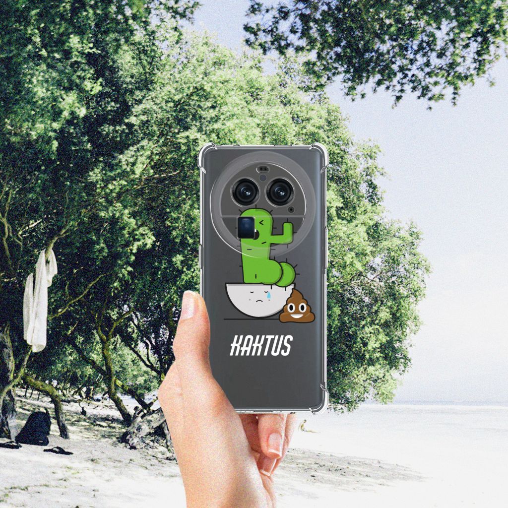 OPPO Find X6 Pro Stevig Bumper Hoesje Cactus Poo B2C Telecom