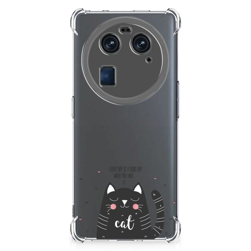 OPPO Find X6 Stevig Bumper Hoesje Cat Good Day B2C Telecom